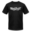 Maryland T-Shirt - Hand Lettered Unisex Maryland T Shirt - black