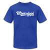 Mississippi T-Shirt - Hand Lettered Unisex Mississippi T Shirt - royal blue