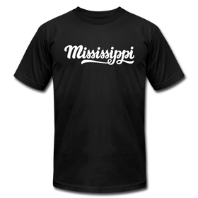 Mississippi T-Shirt - Hand Lettered Unisex Mississippi T Shirt - black