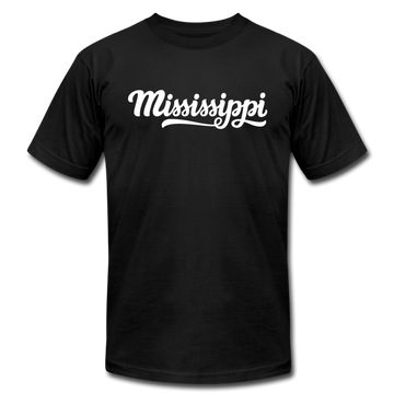 Mississippi T-Shirt - Hand Lettered Unisex Mississippi T Shirt - black