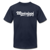Mississippi T-Shirt - Hand Lettered Unisex Mississippi T Shirt - navy