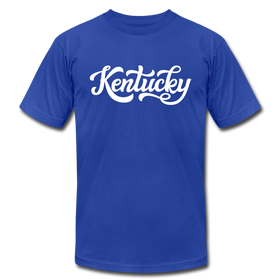 Kentucky T-Shirt - Hand Lettered Unisex Kentucky T Shirt - royal blue