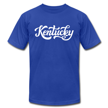 Kentucky T-Shirt - Hand Lettered Unisex Kentucky T Shirt - royal blue