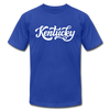 Kentucky T-Shirt - Hand Lettered Unisex Kentucky T Shirt - royal blue