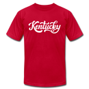 Kentucky T-Shirt - Hand Lettered Unisex Kentucky T Shirt - red