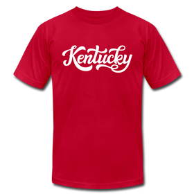 Kentucky T-Shirt - Hand Lettered Unisex Kentucky T Shirt - red