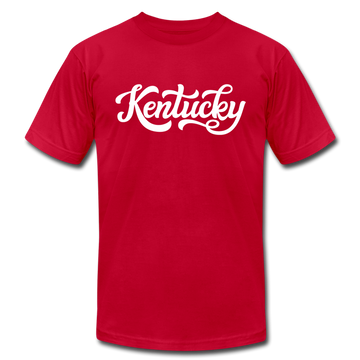 Kentucky T-Shirt - Hand Lettered Unisex Kentucky T Shirt - red