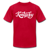 Kentucky T-Shirt - Hand Lettered Unisex Kentucky T Shirt - red