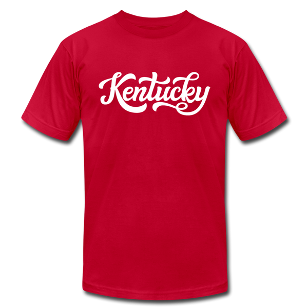 Kentucky T-Shirt - Hand Lettered Unisex Kentucky T Shirt - red