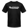 Massachusetts T-Shirt - Hand Lettered Unisex Massachusetts T Shirt - black