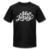 New Jersey T-Shirt - Hand Lettered Unisex New Jersey T Shirt - black