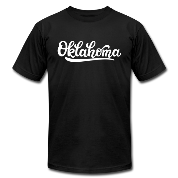 Oklahoma T-Shirt - Hand Lettered Unisex Oklahoma T Shirt - black