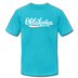 Oklahoma T-Shirt - Hand Lettered Unisex Oklahoma T Shirt - turquoise