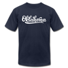 Oklahoma T-Shirt - Hand Lettered Unisex Oklahoma T Shirt - navy