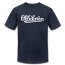 Oklahoma T-Shirt - Hand Lettered Unisex Oklahoma T Shirt - navy
