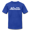 Nevada T-Shirt - Hand Lettered Unisex Nevada T Shirt - royal blue