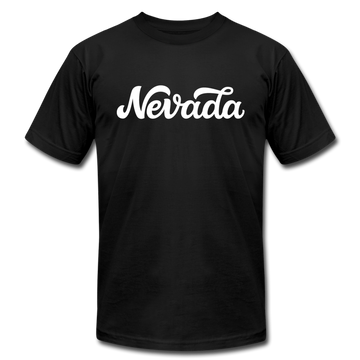 Nevada T-Shirt - Hand Lettered Unisex Nevada T Shirt - black