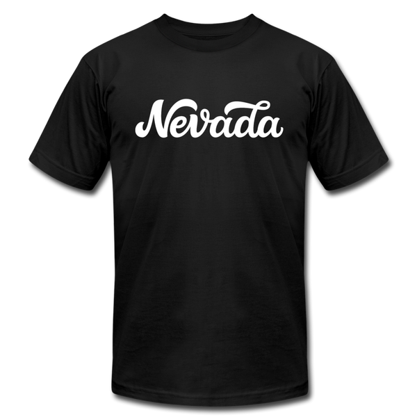 Nevada T-Shirt - Hand Lettered Unisex Nevada T Shirt - black