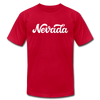 Nevada T-Shirt - Hand Lettered Unisex Nevada T Shirt - red