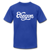 Oregon T-Shirt - Hand Lettered Unisex Oregon T Shirt - royal blue