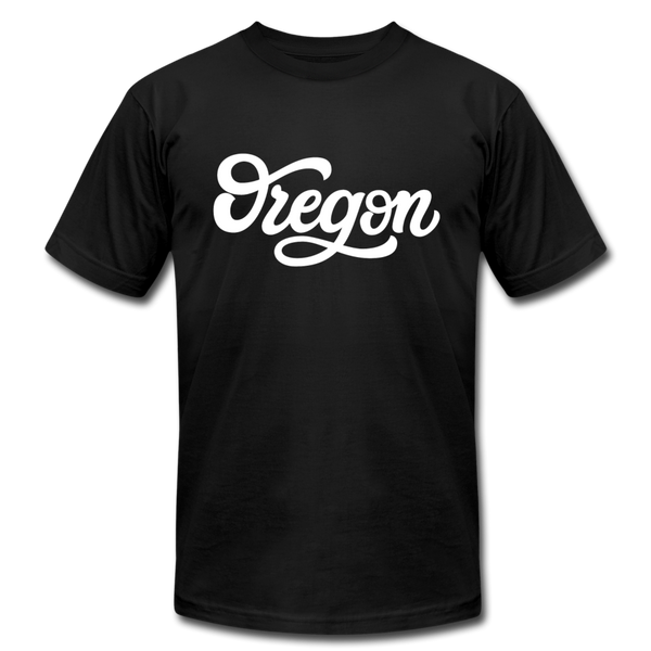 Oregon T-Shirt - Hand Lettered Unisex Oregon T Shirt - black