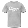 Oregon T-Shirt - Hand Lettered Unisex Oregon T Shirt - heather gray