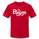 Oregon T-Shirt - Hand Lettered Unisex Oregon T Shirt - red