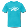 New Mexico T-Shirt - Hand Lettered Unisex New Mexico T Shirt - turquoise
