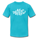 New Mexico T-Shirt - Hand Lettered Unisex New Mexico T Shirt - turquoise