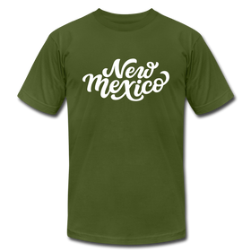 New Mexico T-Shirt - Hand Lettered Unisex New Mexico T Shirt - olive