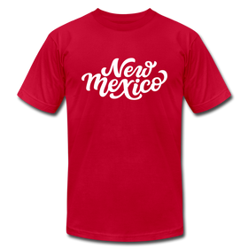 New Mexico T-Shirt - Hand Lettered Unisex New Mexico T Shirt - red