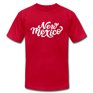 New Mexico T-Shirt - Hand Lettered Unisex New Mexico T Shirt - red