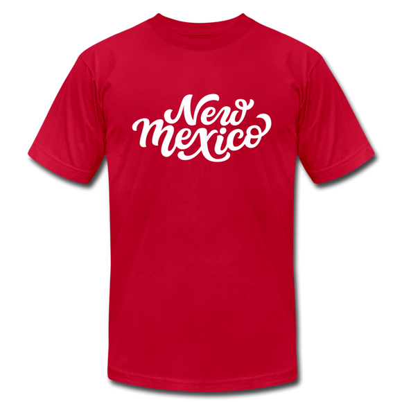 New Mexico T-Shirt - Hand Lettered Unisex New Mexico T Shirt - red