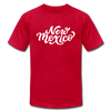 New Mexico T-Shirt - Hand Lettered Unisex New Mexico T Shirt - red