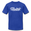 Vermont T-Shirt - Hand Lettered Unisex Vermont T Shirt - royal blue