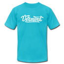 Vermont T-Shirt - Hand Lettered Unisex Vermont T Shirt - turquoise