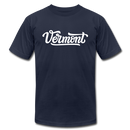 Vermont T-Shirt - Hand Lettered Unisex Vermont T Shirt - navy