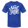 New York T-Shirt - Hand Lettered Unisex New York T Shirt - royal blue
