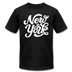 New York T-Shirt - Hand Lettered Unisex New York T Shirt - black