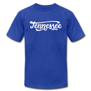 Tennessee T-Shirt - Hand Lettered Unisex Tennessee T Shirt - royal blue