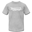 Tennessee T-Shirt - Hand Lettered Unisex Tennessee T Shirt - heather gray