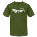 Tennessee T-Shirt - Hand Lettered Unisex Tennessee T Shirt - olive