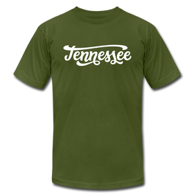Tennessee T-Shirt - Hand Lettered Unisex Tennessee T Shirt - olive