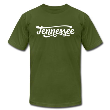 Tennessee T-Shirt - Hand Lettered Unisex Tennessee T Shirt - olive