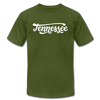 Tennessee T-Shirt - Hand Lettered Unisex Tennessee T Shirt - olive