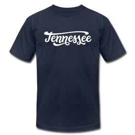 Tennessee T-Shirt - Hand Lettered Unisex Tennessee T Shirt - navy