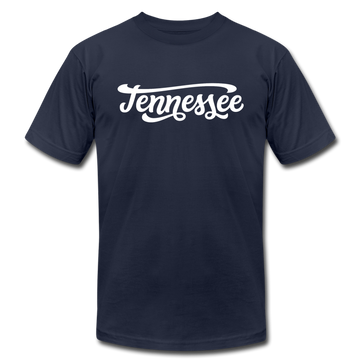 Tennessee T-Shirt - Hand Lettered Unisex Tennessee T Shirt - navy