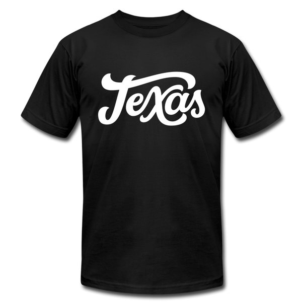 Texas T-Shirt - Hand Lettered Unisex Texas T Shirt - black