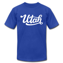 Utah T-Shirt - Hand Lettered Unisex Utah T Shirt - royal blue