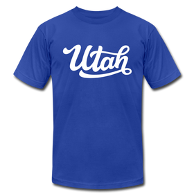 Utah T-Shirt - Hand Lettered Unisex Utah T Shirt - royal blue